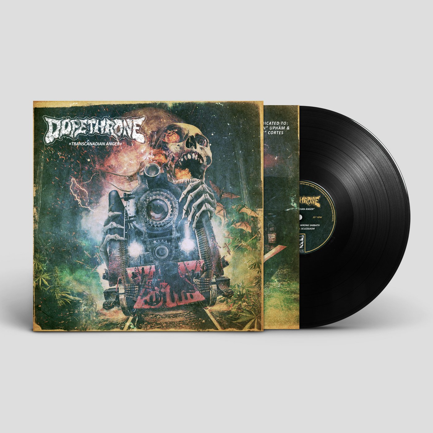 DOPETHRONE - Transcanadian Anger LP | Totem Cat Records